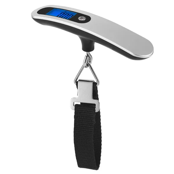 Portable Digital Luggage Scale 50kg 10g LCD Hanging For Household