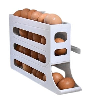 refrigerator 4-layer automatic egg roller sliding egg