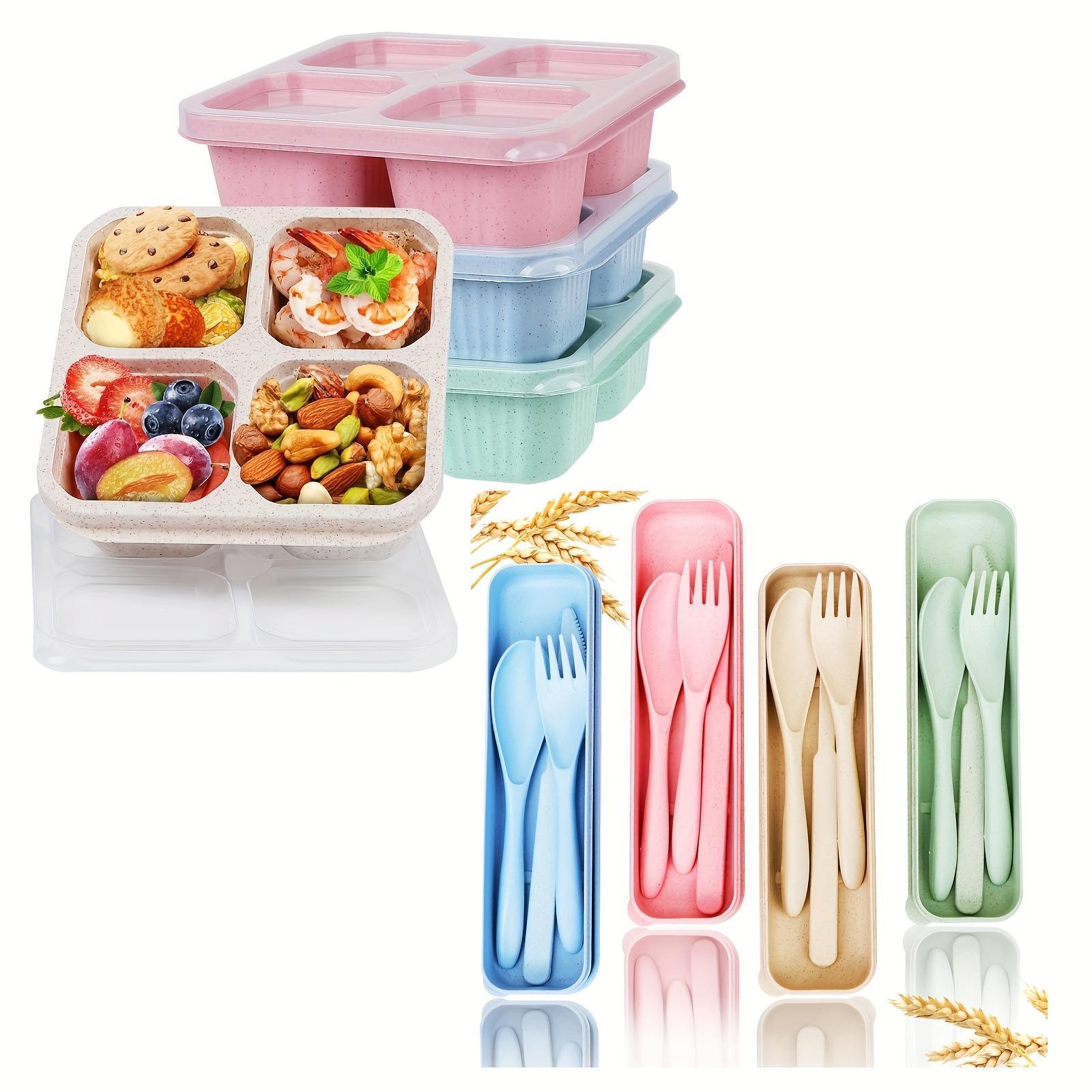 Sustainable Diet 4-Piece Eco-Friendly Cutlery Set