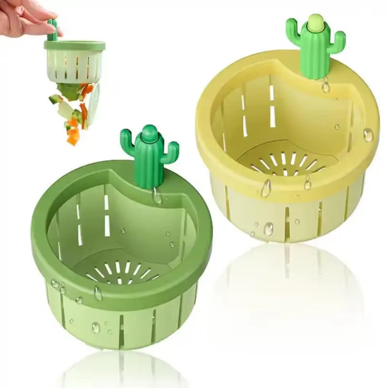 cactus sink drain strainer dumping basket